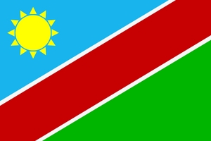 Флаг: Намибия