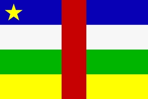 Флаг: Центрально-Африканская Республика