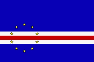 Флаг: Кабо-Верде (о-ва Зеленого Мыса)
