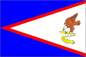 Флаг: Американская Самоа
