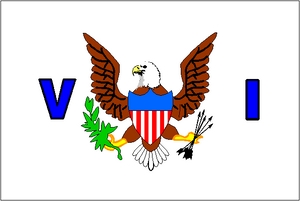 Флаг: Американские Виргинские острова