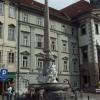 на улицах старого города в Любляне
