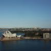 Панорама Сиднея с моста.